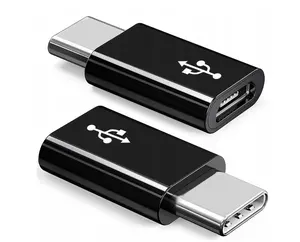 USB3.1タイプCオス-マイクロUSBメスアダプターUSBCアダプター