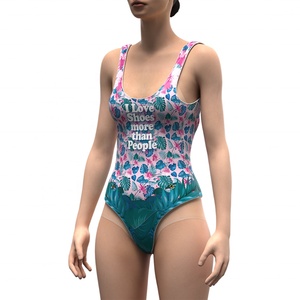 Traje de Baño Personalizado 2025, Sexy, Talla Grande, con Bloques de Color, para Chicas y Mujeres, Traje de Baño de Una Pieza con Tanga - Product Image 5