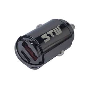Adaptateur de charge rapide PD, entièrement compatible, charge super rapide, chargeur de voiture à double interface, mini chargeur de voiture invisible avec boucle de traction - Product Image 5