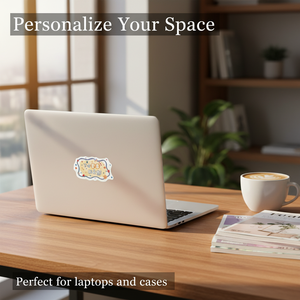 Wholesale high-quality, environmentally friendly, reusable, custom holographic waterproof self-adhesive die-cut <b>stickers</b> - Product Image 2