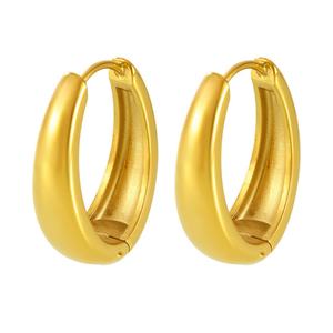 Pendientes de Joyería de Moda para Mujer, Chapados en Oro de 18K, de Acero Inoxidable, para Aniversario, Boda, Fiesta, Venta al por Mayor - Product Image 1