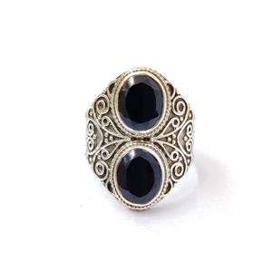 Anillo de Ónice Negro, Anillo de Plata de Ley 925 con Piedra Preciosa, Ónice Negro, Colección Hecha a Mano, Anillos Finos, Joyería de Plata, Precio al por Mayor - Product Image 1