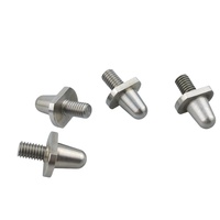 Adaptateurs usinés CNC en acier inoxydable de haute précision, connecteurs à bride, axe rainuré, quincaillerie mécanique