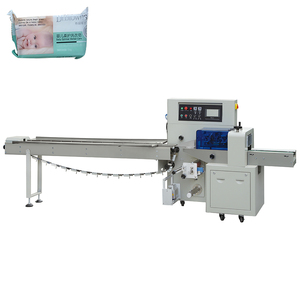 Cookies Bag Wafer Biscuit Packing Machine Flow Pack Machine Wrapping Chocolate Tablet Machine - Product Image 1