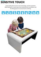 Table de jeux tactile, table tactile interactive, table intelligente pour enfants, jeux interactifs pour enfants