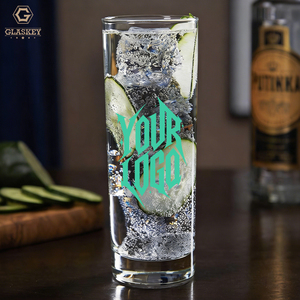 Vasos Highball Grabados de 10.5oz, Vaso Mezclador para Cócteles, Vaso para Beber Gin, Ron y Cerveza de Jengibre - Product Image 3