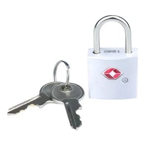 <span class=keywords><strong>Petit</strong></span> <span class=keywords><strong>cadenas</strong></span> TSA 385 Kamal en alliage de zinc, corps carré, double levier, <span class=keywords><strong>cadenas</strong></span> de sécurité avec clé maîtresse pour bagages de voyage - Product Image 5