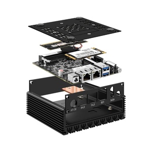 Factory Cheap PC Mini Gaming <strong>Computer</strong> In-tel Cele-ron J4125 J4105 Quad Core Dual <strong>2</strong> Lan Ethernet <strong>2</strong> <strong>USB</strong> Ubuntu Win 10 Nuc - Product Image 5