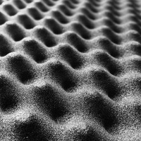 Feuille de mousse personnalisée de différentes épaisseurs coton à mémoire de rebond lent des ondes insonorisantes
