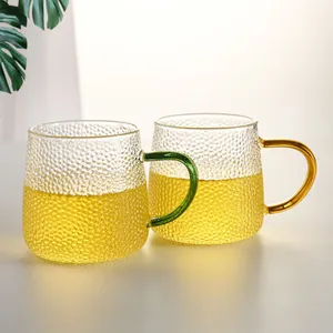 Einzigartiges neues Design Sky-Stil handgeblasenes Glas Wassertasse Trinkbierbecher Whiskey-Becher