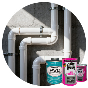 UPVC Glue <strong>PVC</strong> Plastic Pipe Adhesive <strong>Cleaner</strong> Water Pipe <strong>PVC</strong> Glue - Product Image 4