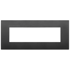 Plaque murale noire antibactérienne Vimar 21 cm de longueur, 9 cm de largeur, 0,9 cm de hauteur - Product Image 1