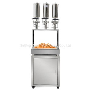 Machine à garnir les churros professionnelle à 3 réservoirs pour pâtisserie churros |   Équipement pour boulangerie artisanale et chariot de cuisine de rue - Product Image 4