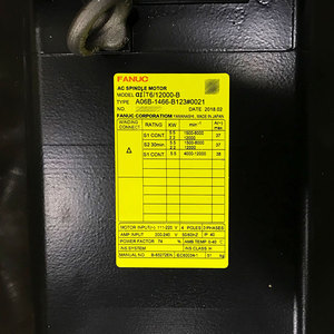 A06B-1466-B123 # Motor de Husillo AC FANUC 0021 de Japón, Probado y en Perfecto Estado, Alta Calidad, Disponible en Stock - Product Image 2