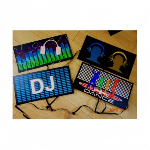 Affiche EL activée par le son. Synchronise avec la musique en direct. Battement sans fin, lumière sans fin. Every <span class=keywords><strong>Beat</strong></span> Visual <span class=keywords><strong>Blast</strong></span>. Pour bars et clubs. - Product Image 3