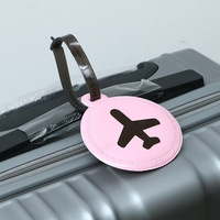 Étiquette de bagage en PVC à motif lettres haute fréquence, pendentif créatif pour carte d'embarquement d'avion, cadeau, fourni par l'usine
