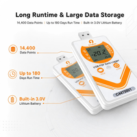 Registrador de Datos de Temperatura y Humedad USB Calibrado CNAS IEC17025 DO 160G UL4200A para Monitoreo de Proyectos de Cadena de Frío Farmacéutica