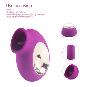 ลิลี่ ลิคกิ้ง ไวเบรเตอร์ ดีไซน์ใหม่ 7 ระดับความเร็ว ชาร์จผ่าน USB กันน้ำ พร้อมรีโมทคอนโทรล กระตุ้นคลิตอริส ลูกบอลสั่นสำหรับผู้หญิง - Product Image 2