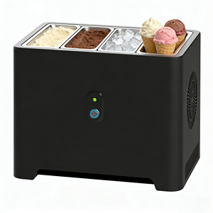 Machine à glace roulée mini portable, personnalisable, à refroidissement rapide et stable, faible consommation d'énergie, vente en gros - Product Image 1