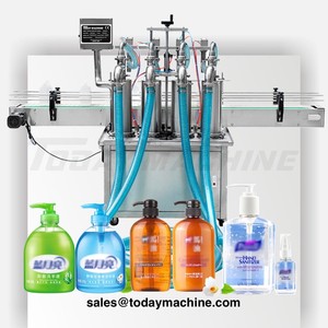 Automática completa botella de plástico botella de 5-10Liters parabrisas limpieza líquido coche ventana lavadora máquina de llenado de líquido - Product Image 2