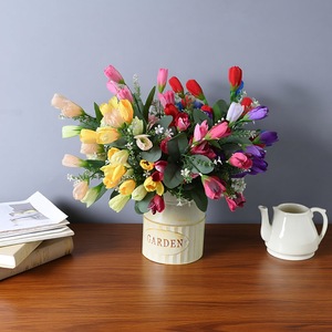 Jade Horizon Handmade Artificial Silk <strong>Magnolia</strong> 50cm Modern High Durability Environment-Friendly Reusable <strong>Table</strong> Valentine's Day - Product Image 1