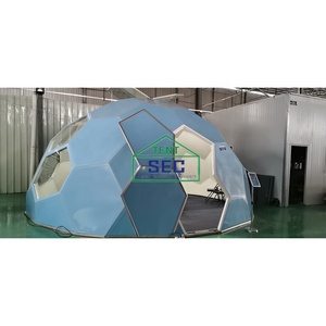 High-end High-strength Aluminum Profiled <b>Egg</b>-shaped Space Fortress Dome <b>House</b> - Product Image 6
