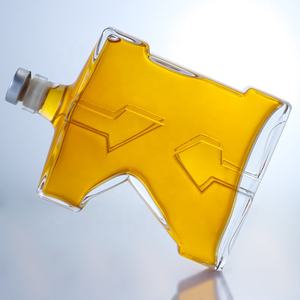 <span class=keywords><strong>La</strong></span> forma de <span class=keywords><strong>la</strong></span> letra K Botellas de vidrio Botella de vidrio al por mayor - Product Image 6