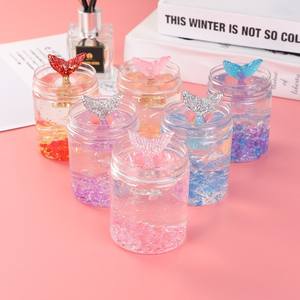 CHENXI Nuevo Kit de Slime Transparente de Sirena, Seguro y No Tóxico, Slime Elástico de Perlas Coloridas Sorpresa, Juego Sensorial DIY para Niños - Product Image 2