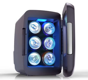 Mini réfrigérateur portable de table le plus populaire, faible bruit, stockage de boissons, mini réfrigérateur avec éclairage de jeu - Product Image 6