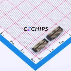 XDBM/F-0530-2*20PIN Board-to-Board & Backplane Connector SMD,P=0.5mm Connector 40P 0.5mm Vertical Mount 500mA - Product Image 2