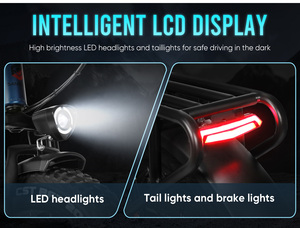 Livraison gratuite vélo électrique d'assistance au pédalage de style montagne en alliage d'aluminium suspension complète cadre pliant 7 vitesses batterie intégrée - Product Image 5