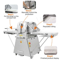 Machine électrique, plastifieuse, pour pâte à pizza, pâtisserie