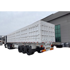 Chine Fabricant Remorque à benne basculante à paroi latérale élevée pour le transport du bétail - Product Image 2