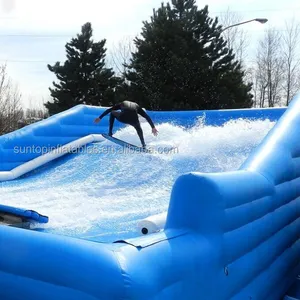 रोमांचक inflatable सर्फिंग स्लाइड, inflatable पानी सर्फ स्लाइड