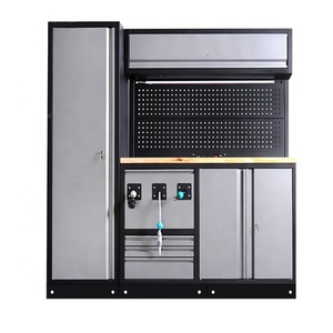 ตู้เก็บของโลหะสำหรับโรงรถอุปกรณ์ในโรงรถ - Product Image 5