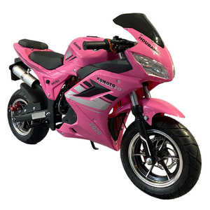 Mini moto de course tout-terrain 4 temps à essence refroidie par air pour jeunes avec moteur SC49cc offrant une performance puissante - Vente en gros - Product Image 4