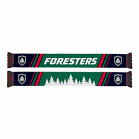 Maßgeschneiderter Jacquard-Strickschal für Fußballfans mit Teamlogo, Sport-Fanschal für den Winter