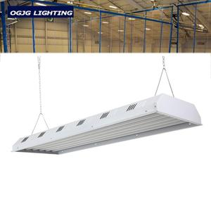 Usine personnalisée ETL DLC énuméré court de tennis de Table suspendu Led haute baie luminaire 100w 200w 300w pendentif linéaire Highbay lumière - Product Image 1