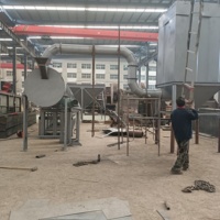 Séchoir rotatif à palettes à chauffage électrique ou séchoir rotatif à chauffage indirect