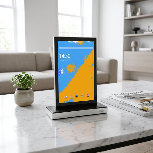 New Dual Touch 10.1 Inch Advertising Terminal Android 13 Digital Signage Tablet AIO NFC RJ45 Desktop POS L Shape Tablets