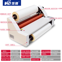 Máquina Laminadora en Frío y Caliente V350, Laminadora Eléctrica de Escritorio para Papel A3 A4 A5 A6