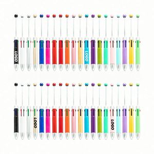 DIY 4-Color Beaded <b>Pen</b> - Fun Multi-Color Ballpoint <b>Pen</b> for Students, Writers & Journaling - Product Image 1