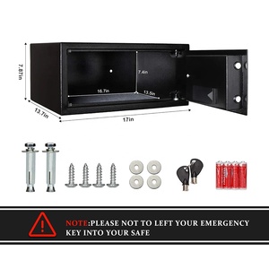 Caja Fuerte Electrónica Digital <span class=keywords><strong>de</strong></span> Acero Sólido, Mini Caja <span class=keywords><strong>de</strong></span> <span class=keywords><strong>Seguridad</strong></span> para el Hogar, Oficina, Hoteles y <span class=keywords><strong>Bancos</strong></span> - Caja Fuerte para Niños para Guardar Dinero - Product Image 4