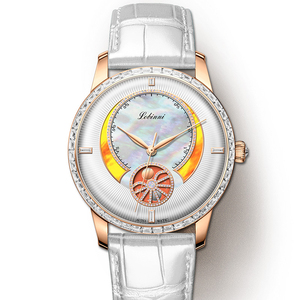 Montre mécanique de luxe pour femme, bracelet en cuir, 2067L, cadran bleu automatique, 2022 - Product Image 1