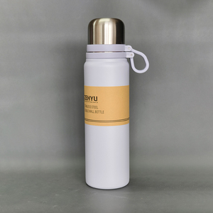 Botella de Agua de Acero Inoxidable de Gran Capacidad de 1000 ml, a Prueba de Fugas, con Tapa Hermética 304, Disponible en Stock para Deportes - Product Image 5