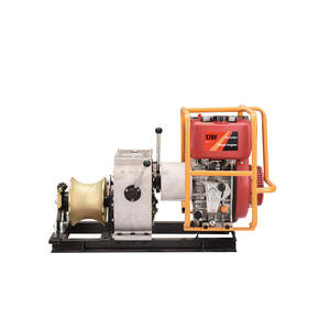 Verricello Portatile da <span class=keywords><strong>3</strong></span> Tonnellate con Motore a Benzina per Sollevamento e Trazione a Fune Metallica per Abbattimento Forestale e Pesca - Product Image 6