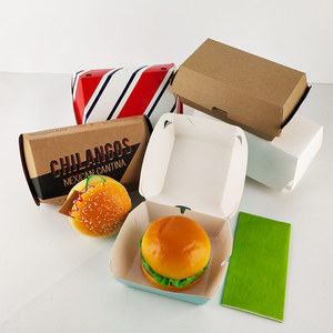 Contenedores de comida para llevar, papel marrón Kraft para microondas para llevar, fiambrera de papel resistente a la grasa, caja de cartón para llevar - Product Image 3