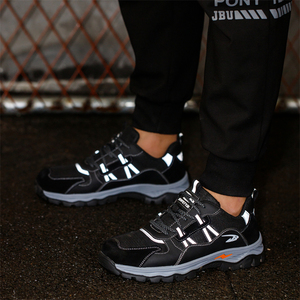 <span class=keywords><strong>Scarpe</strong></span> <span class=keywords><strong>Antinfortunistiche</strong></span> Traspiranti Personalizzate, Calzature Protettive Antiscivolo da <span class=keywords><strong>Uomo</strong></span> per Edilizia, <span class=keywords><strong>Scarpe</strong></span> da Lavoro Casual con Punta in Acciaio per Miniera - Product Image 3