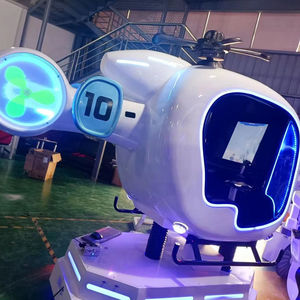 <span class=keywords><strong>Jeu</strong></span> d'avion de réalité virtuelle de simulateur d'avion d'<span class=keywords><strong>hélicoptère</strong></span> en bois 9D VR pour la maison de théâtre de jardin de parc d'aventure de centre de VR d'intérieur - Product Image 1