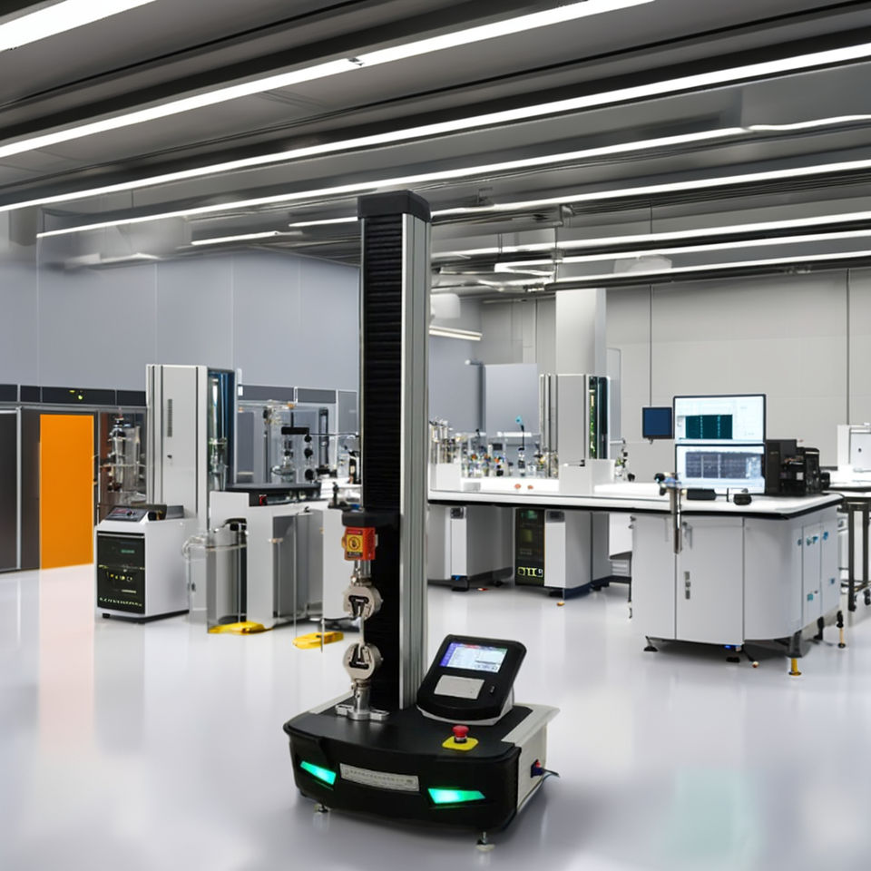 WDW-100kN Electronic Tensile Testing Machine Universal Material Testing ...